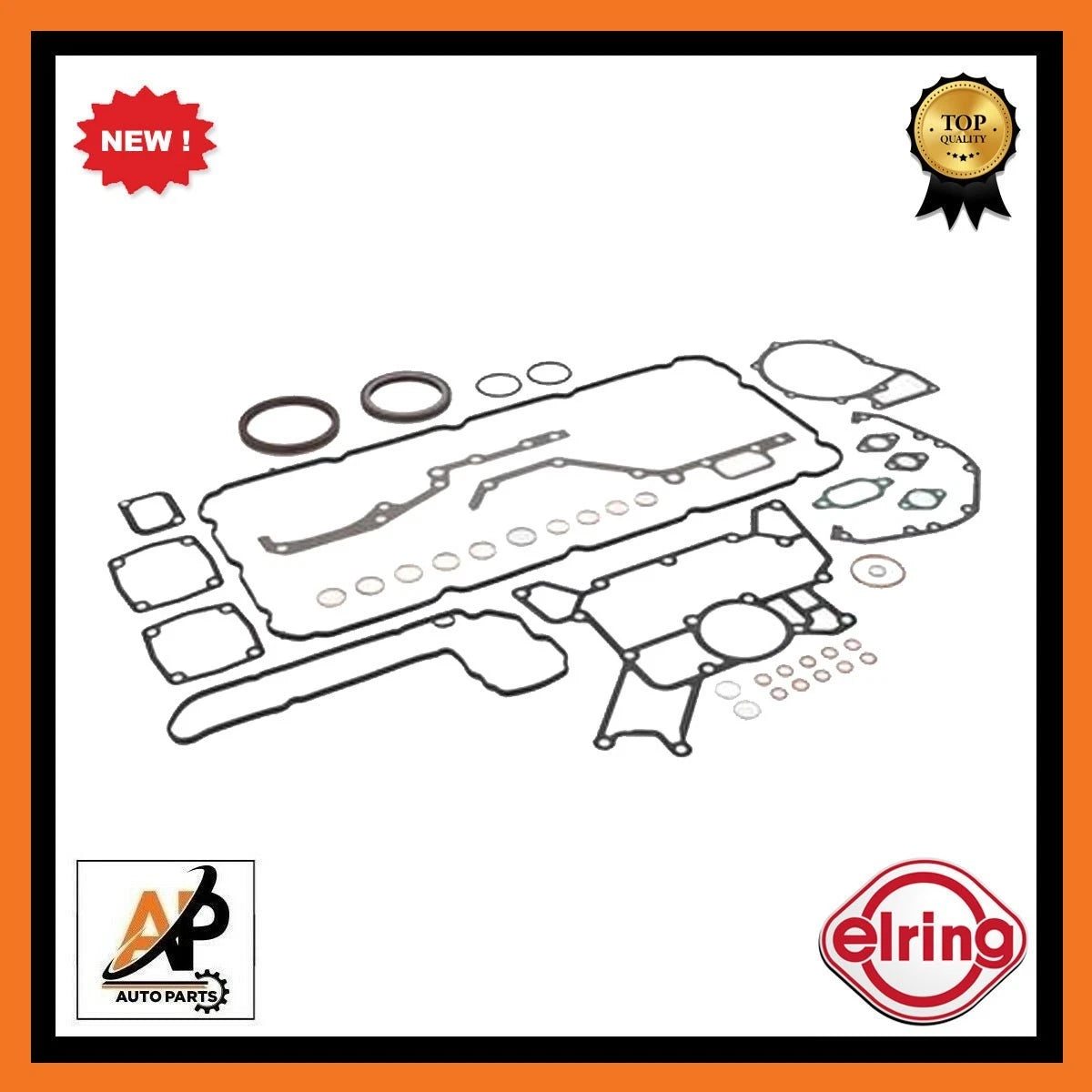 Crankcase Gasket Kit Replacement for Mercedes-Benz OM 522.941 (2013–2017)