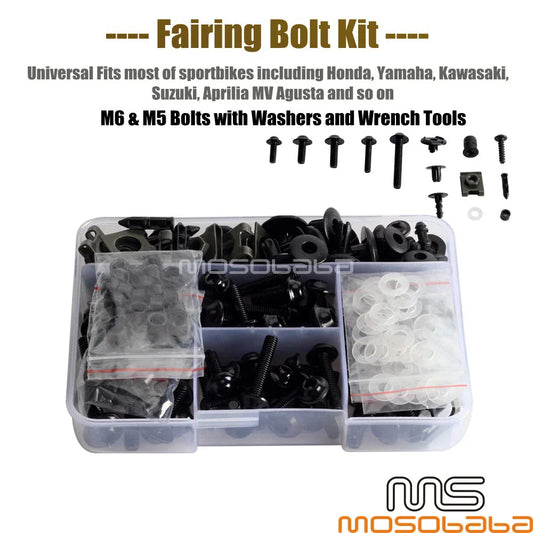 210Pcs Fairing Bumper Bolt Screws for Honda CBR 600F4/F4i (2001-2006)