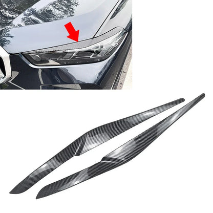 Headlight Eyebrow Eyelids Cover Trim for BMW X5 X6 G05 G06 (2023-2025)