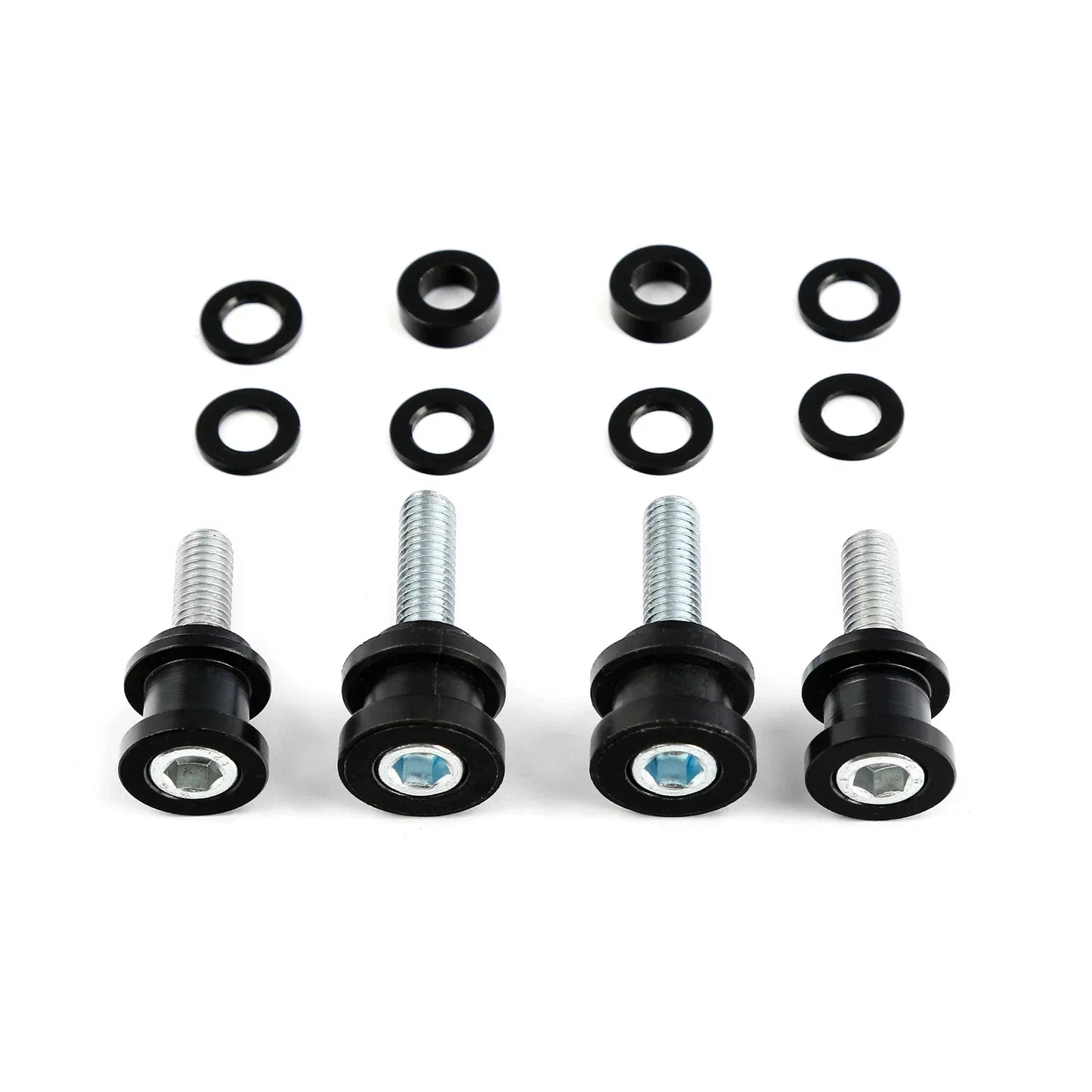 Black Docking Hardware Kit for Harley Softail Fat Boy Breakout (2018-2025)