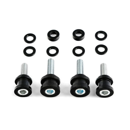 Black Docking Hardware Kit for Harley Softail Fat Boy Breakout (2018-2025)