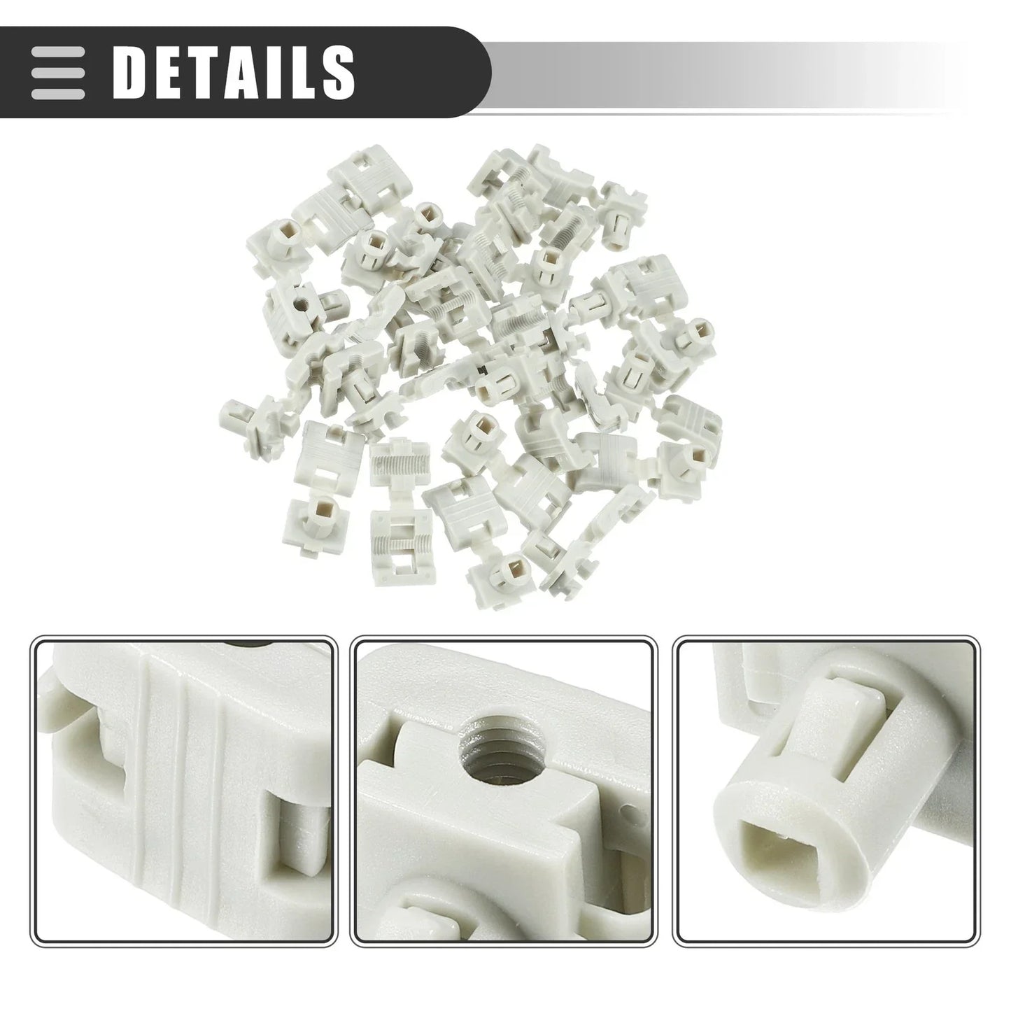 25 x Tailgate Door Lock Rod Latch Clips for Chevrolet (No.16629990)