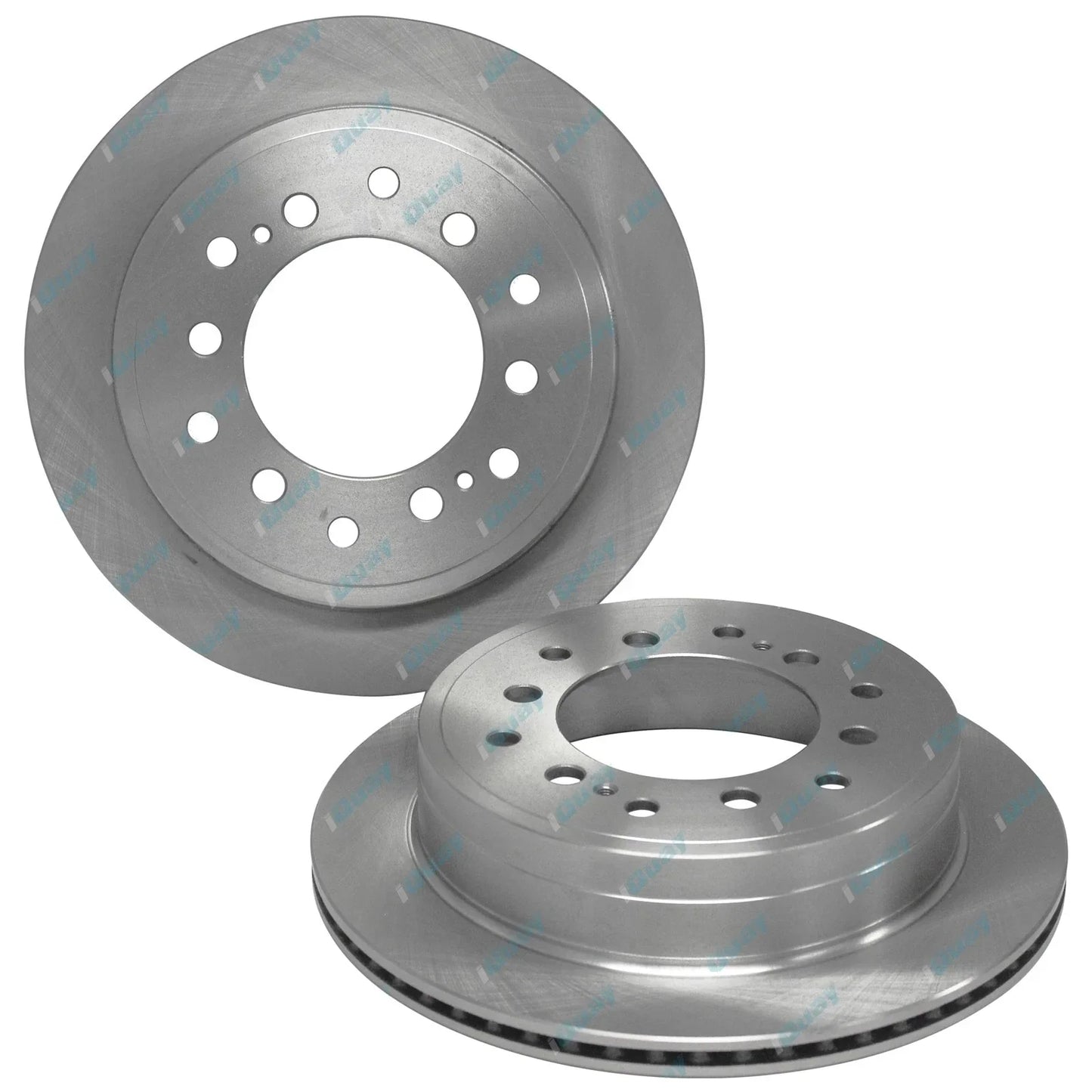 2 Rear Brake Rotors for Toyota Landcruiser Prado VZJ120 VZJ121 VZJ125 2002-2005