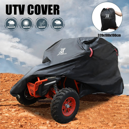 Waterproof 2-3 Seat UTV Cover for Polaris  - Rain Protection & Storage