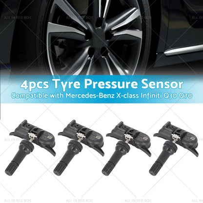 4PCS Tyre Pressure Sensors for Mercedes X Class (2017-2020)