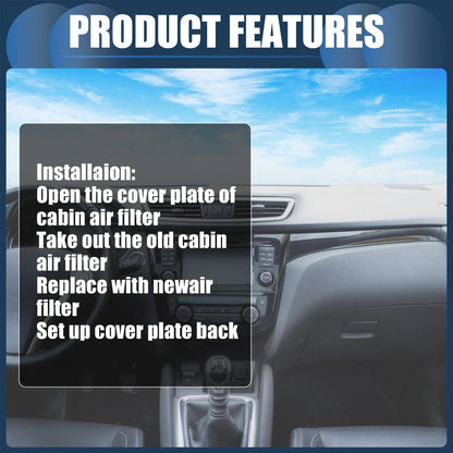Engine Air Filter for Hyundai Elantra 2021-2023 (1 x White)