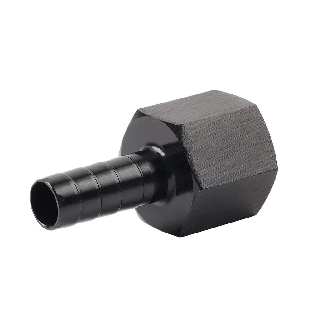 3/8" Hose Barb Fuel Line Push On Swivel Fitting Adapter for AN8 (N/A)