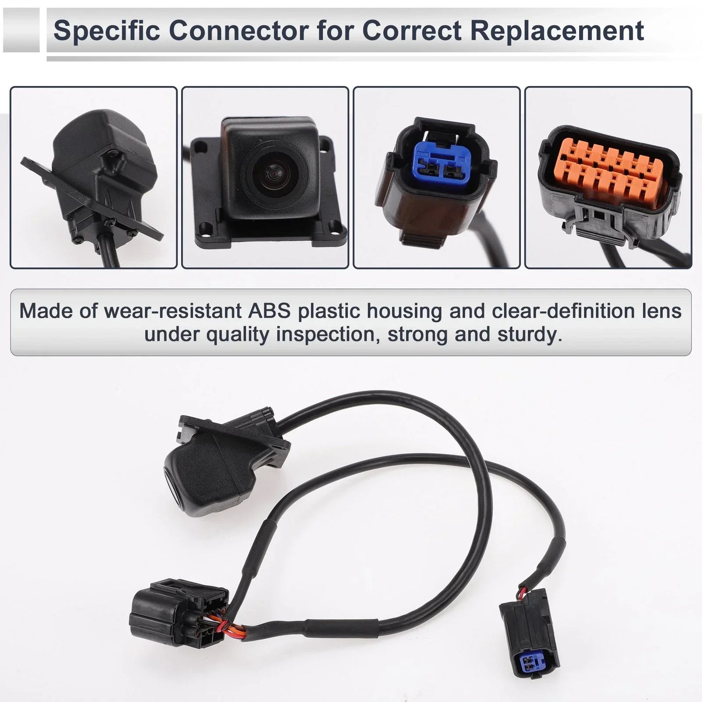 Rear View Camera 120-180° for Hyundai Sonata (2015-2017)