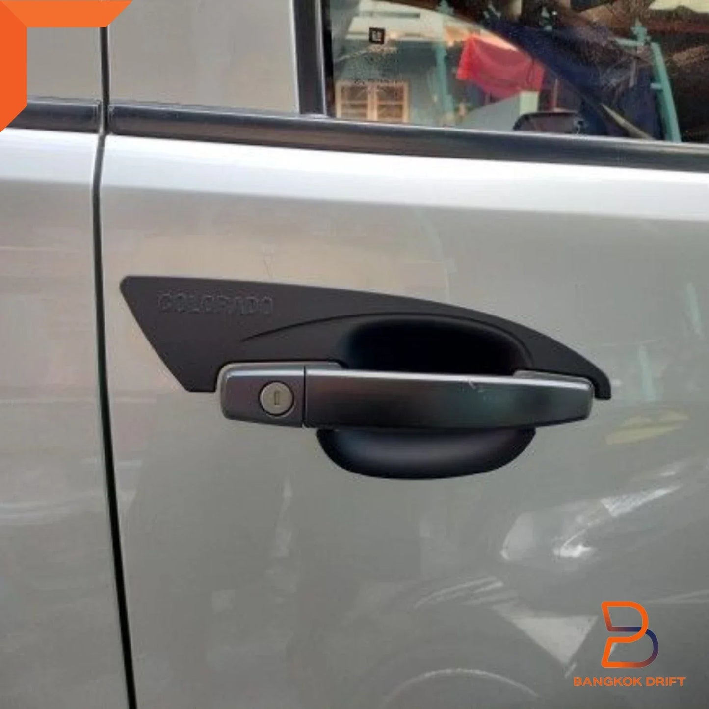 Matte Black Door Handle Cover Insert for Holden Colorado Ute (2012-2023)