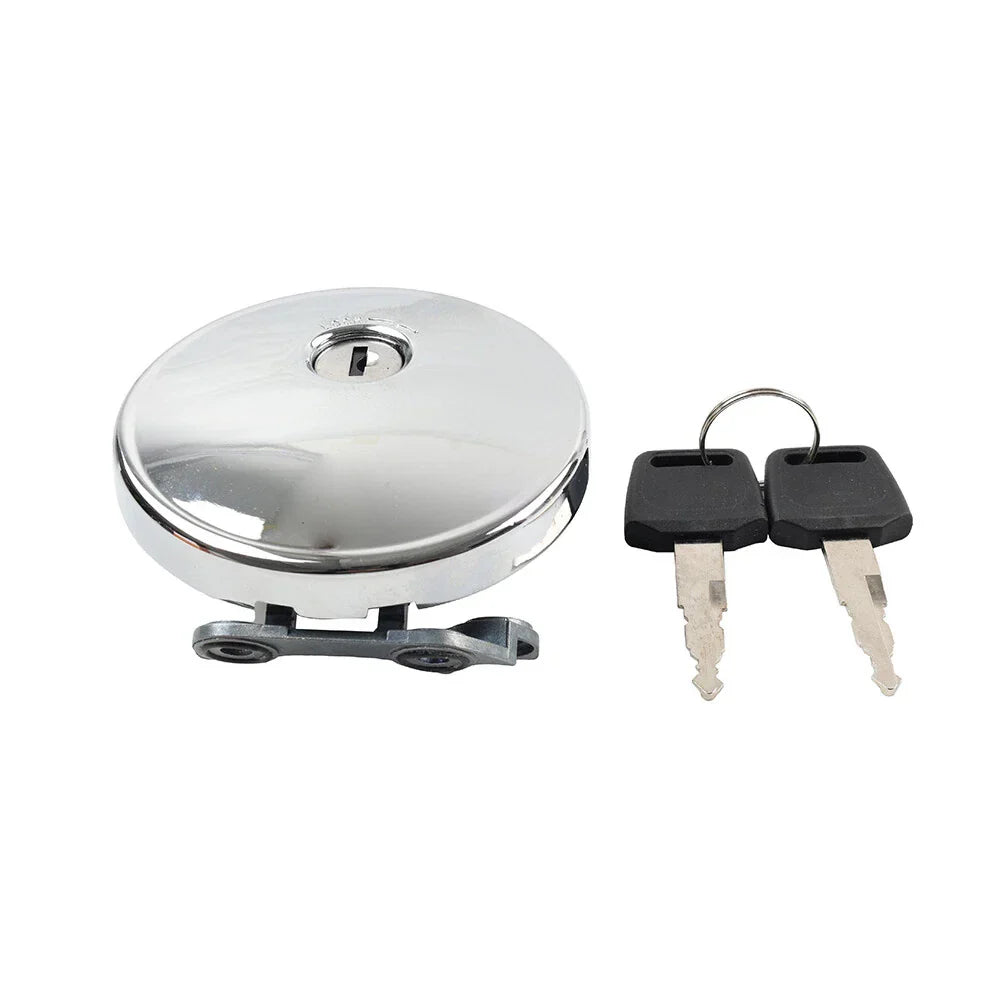Fuel Gas Tank Cap Cover w/Keys for Kawasaki VN800 VN1500 Vulcan 1600 Classic