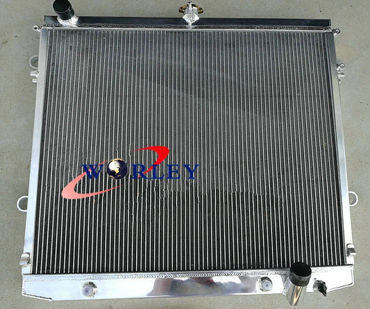Aluminum Radiator & Fans for Land Cruiser 200 Series 4.7L V8 (2007-on)