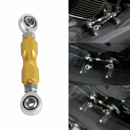 Gold Adjustable Shift Linkage for Harley Softail Dyna Low Rider (2006-2023)