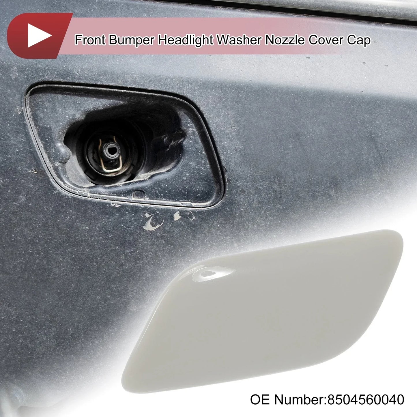 Front Left Washer Nozzle Cover for Lexus LX570 (2008-2011) - Unpainted 1 x Cap
