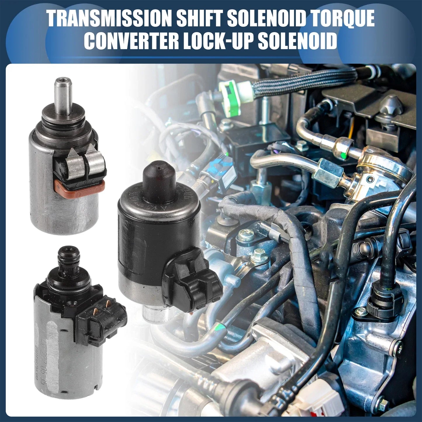 Transmission Solenoids Set for MERCEDES BENZ S320 (1994-1997)