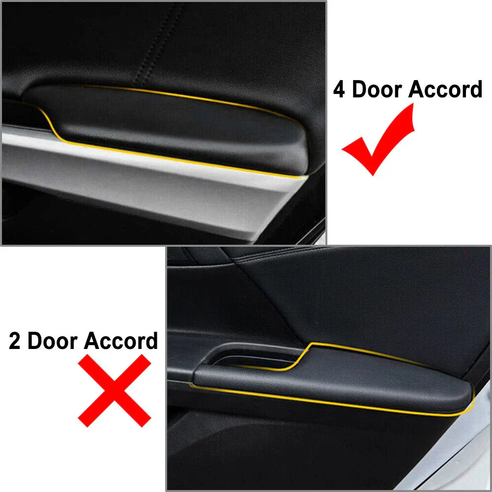 Front Door Armrest Panel Lid Cover for Honda Accord Crosstour (2010-2015)