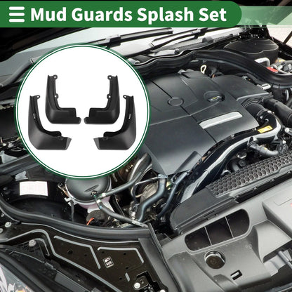 Mud Flaps Splash Guards for Honda Fit (2015-2020) - Front & Rear Set