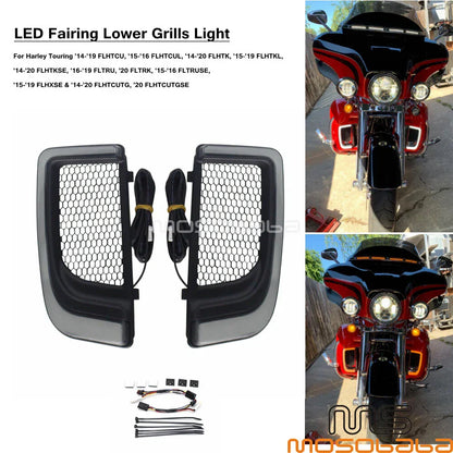 LED Turn Signal Lights for Harley Touring Glide FLHTK (2015-2020)