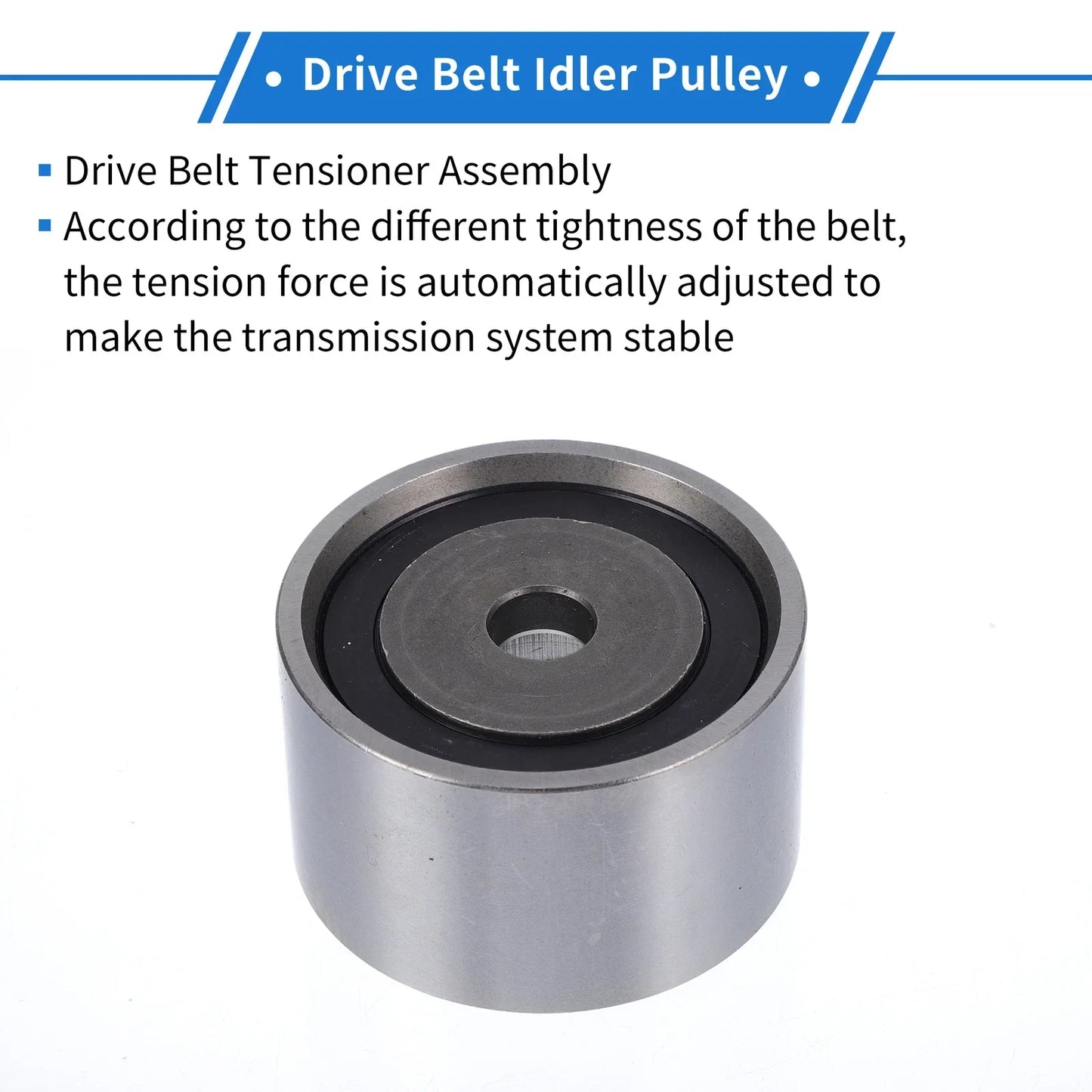 Drive Belt Idler Pulley for Toyota Sienna 1998-2006 (1 x Pulley)
