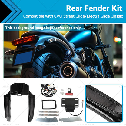 Rear Fender LED Light for Harley Touring Electra Road Glide Road King (09-13)