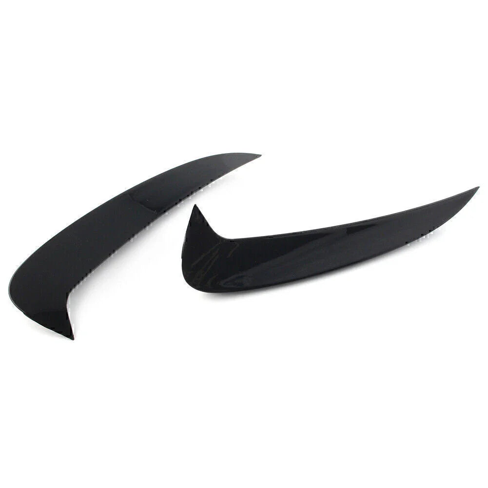 Gloss Black Rear Bumper Vent Cover for Benz E-Class Coupe (2016-2021)