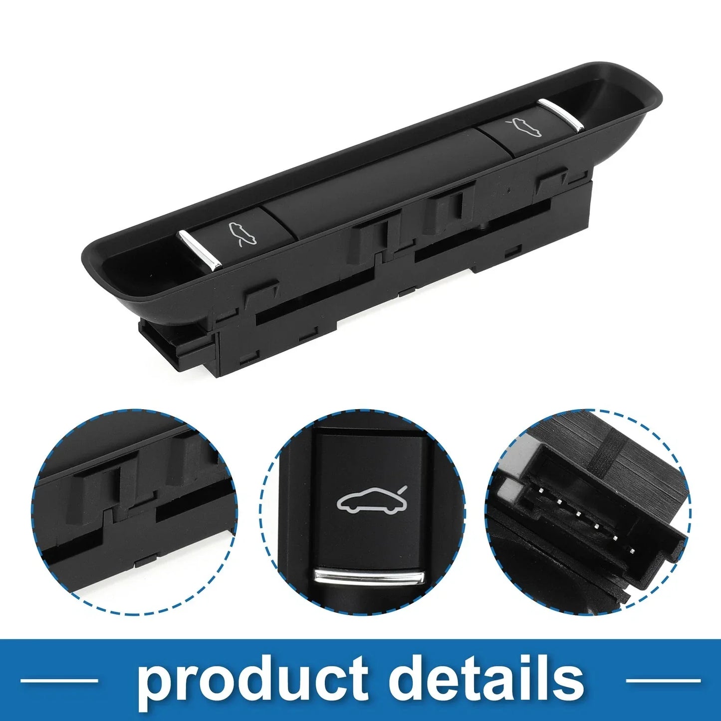 Hood Decklid Release Trunk Switch for Porsche 911, 718 Boxster (2016-2023)