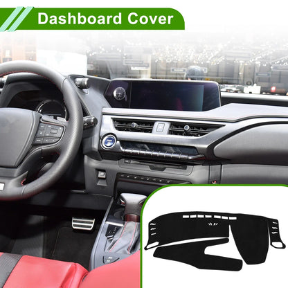 Dashboard Cover Mat for Lexus UX250H 2019-2020 Sun Protector Pad Black