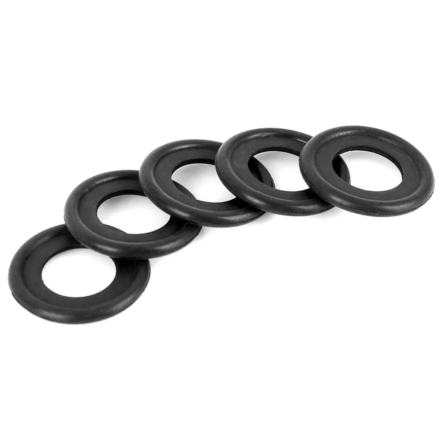 5 x M12 Universal Rubber Oil Drain Plug Gaskets for Buick, Chevy