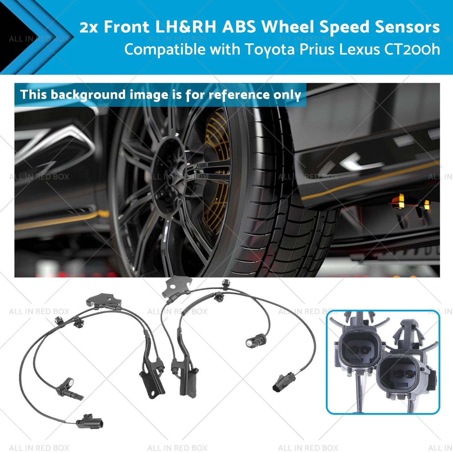 Front ABS Wheel Speed Sensors for Toyota Prius (2010-2015)