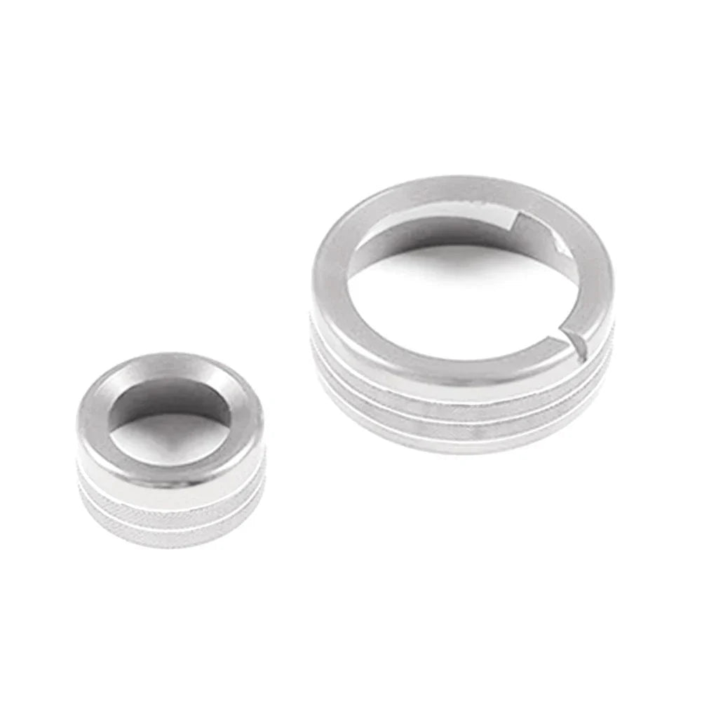 Silver Multimedia Knob Ring for Alfa Romeo Giulia Stelvio (2020-2021)