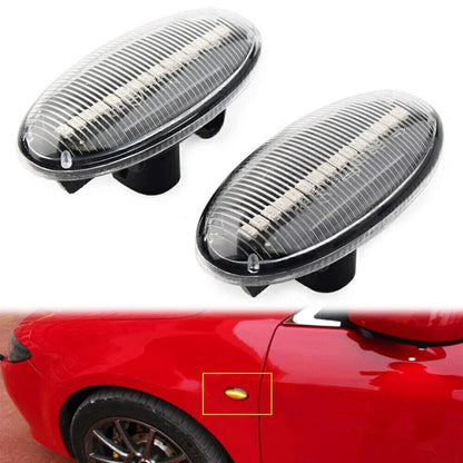 LED Dynamic Side Marker Turn Signal Lights for MAZDA 2 3 5 MPV (2003-2014)