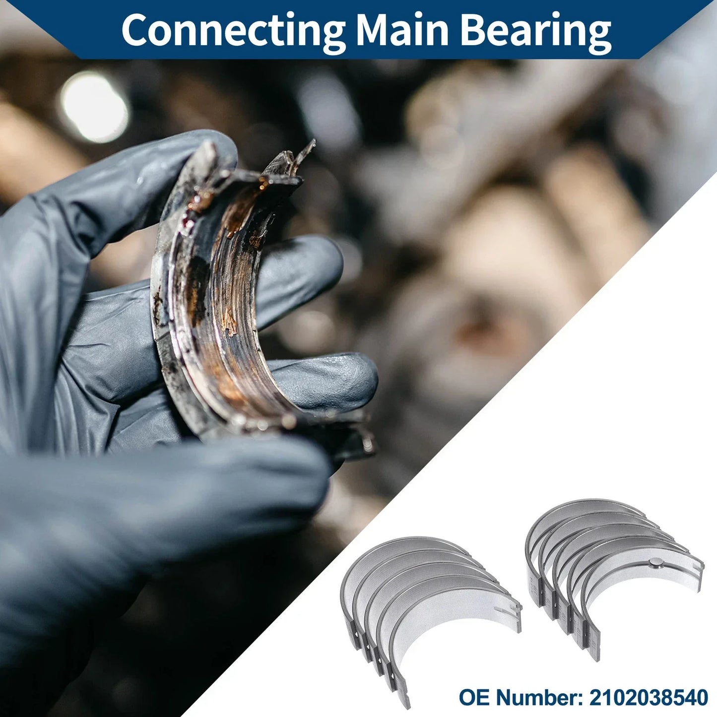 Main Bearing Set for Hyundai Santa Fe (2000-2006)