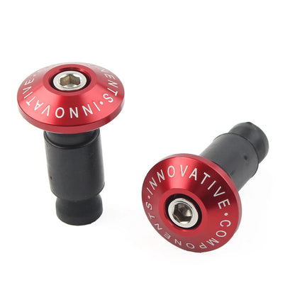 7/8'' Handle Bar End Cap Plug for Motorcycle Dirt Bike Red