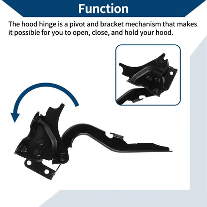 Hood Hinges for Lexus RX350 Front Bonnet Bracket (2010-2015) 1 Pair
