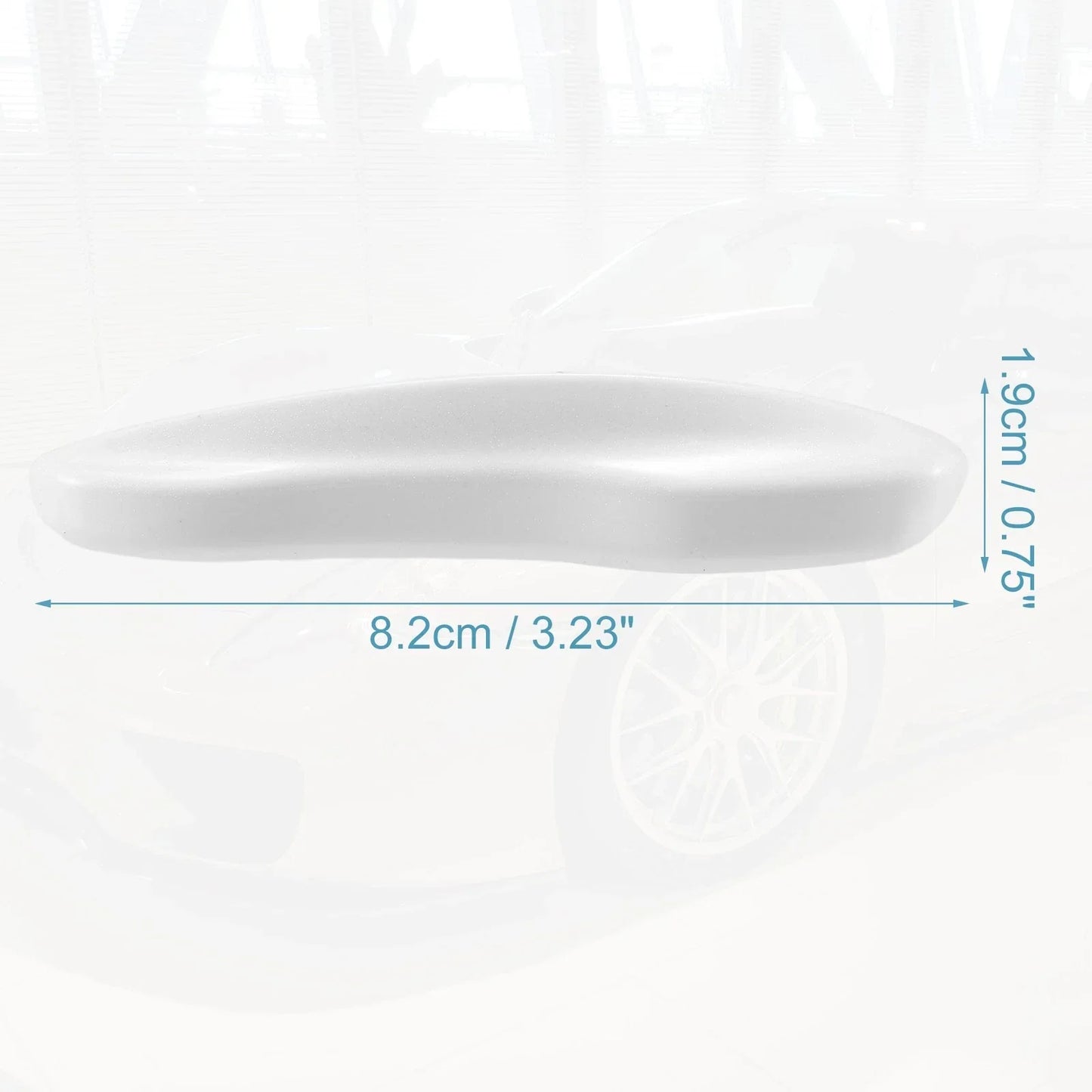 Car Remote Key Cover Case for Porsche Cayenne (2019-2021) - White