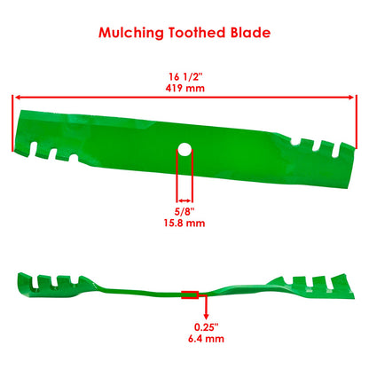 Deck Blade Bolt with 32 Inch For Gravely 32GR GR1332FX (1990–1990)
