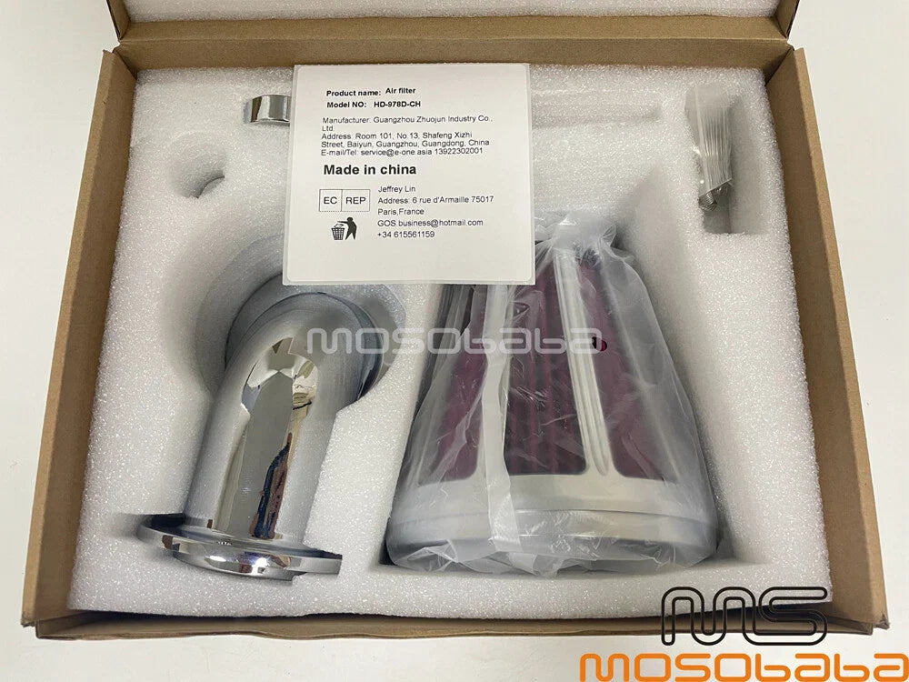 Chrome Air Filter Cleaner Intake for Harley Softail Standard FXST (2018-2023)