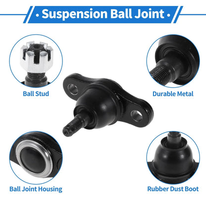 2 x Front Lower Ball Joints for Hyundai Tucson (2005-2009)