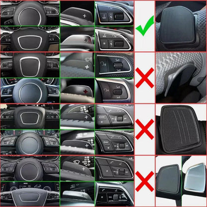 Steering Wheel Shift Paddle Extensions for Audi A3 A4 A5 A6 A7 A8 Q5 Q7 S3 S5 S6