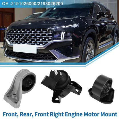 Engine Motor Trans Mount Set for Hyundai Santa Fe (2003-2006)