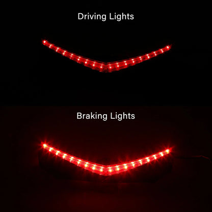 Rear Fender Tip Accent Vertical LED Lights for Honda Goldwing (2012-2017)