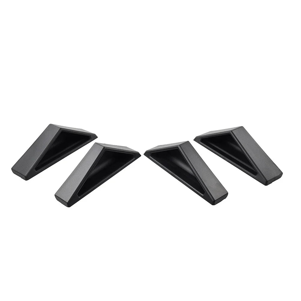 4Pcs Black Fingerprint Resistant Interior Door Handles for Tesla Cybertruck (2024)
