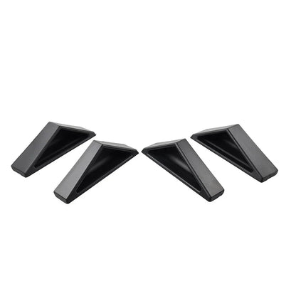 4Pcs Black Fingerprint Resistant Interior Door Handles for Tesla Cybertruck (2024)