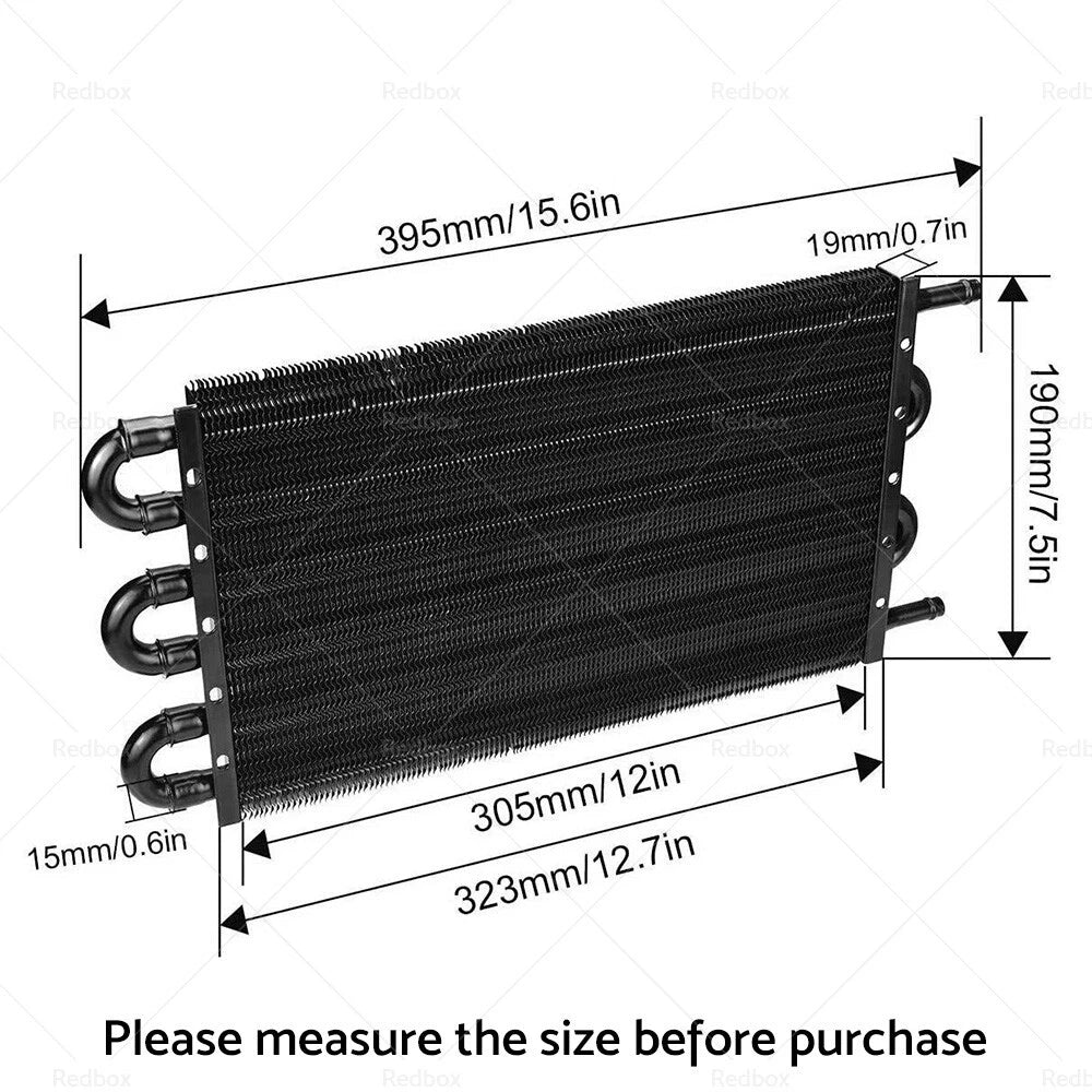 Transmission Oil Cooler for Auto Manual Radiator Converter - Universal