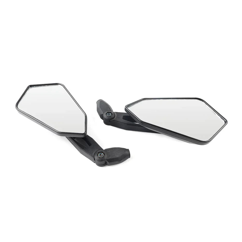 Motorcycle Enduro Rear View Side Mirrors 10mm for Cruiser Chopper ATV