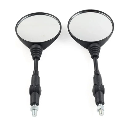 Universal 10mm Folding Side Rearview Mirrors for Dirtbike Motorcycle
