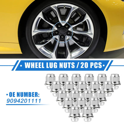 20 x Wheel Lug Nuts for Lexus LS460 LC500 M12x1.5 (2007-2021)