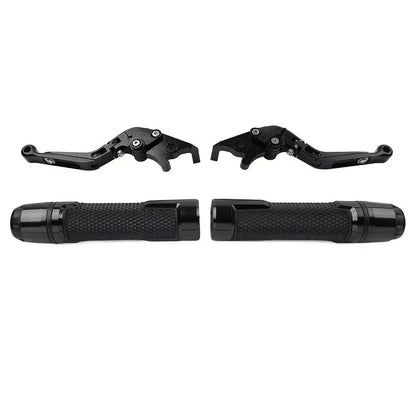 Folding Extendable Brake Clutch Lever Grip Set for Yamaha FZ MT 07 09 (2014-2020)