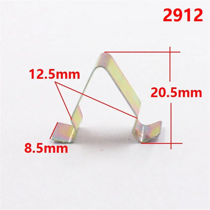 40Pcs Metal Retaining Clips for Universal Car Dash Radio Panel Fasteners