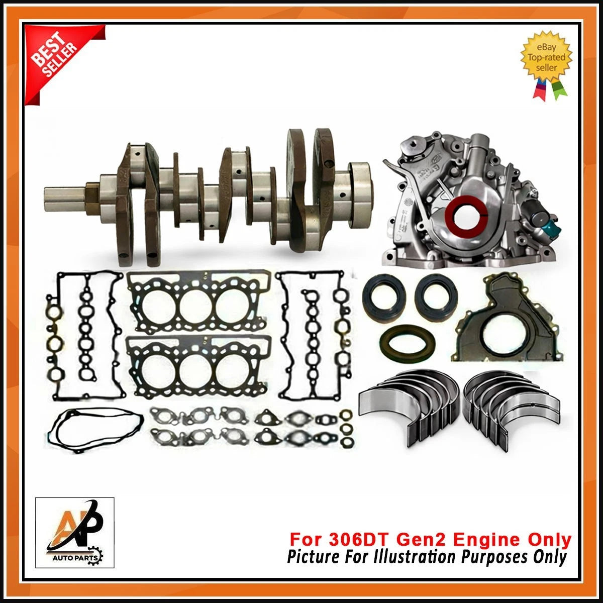 Crankshaft Replacement for Range Rover 3.0 Diesel 306DT (2003–2012)