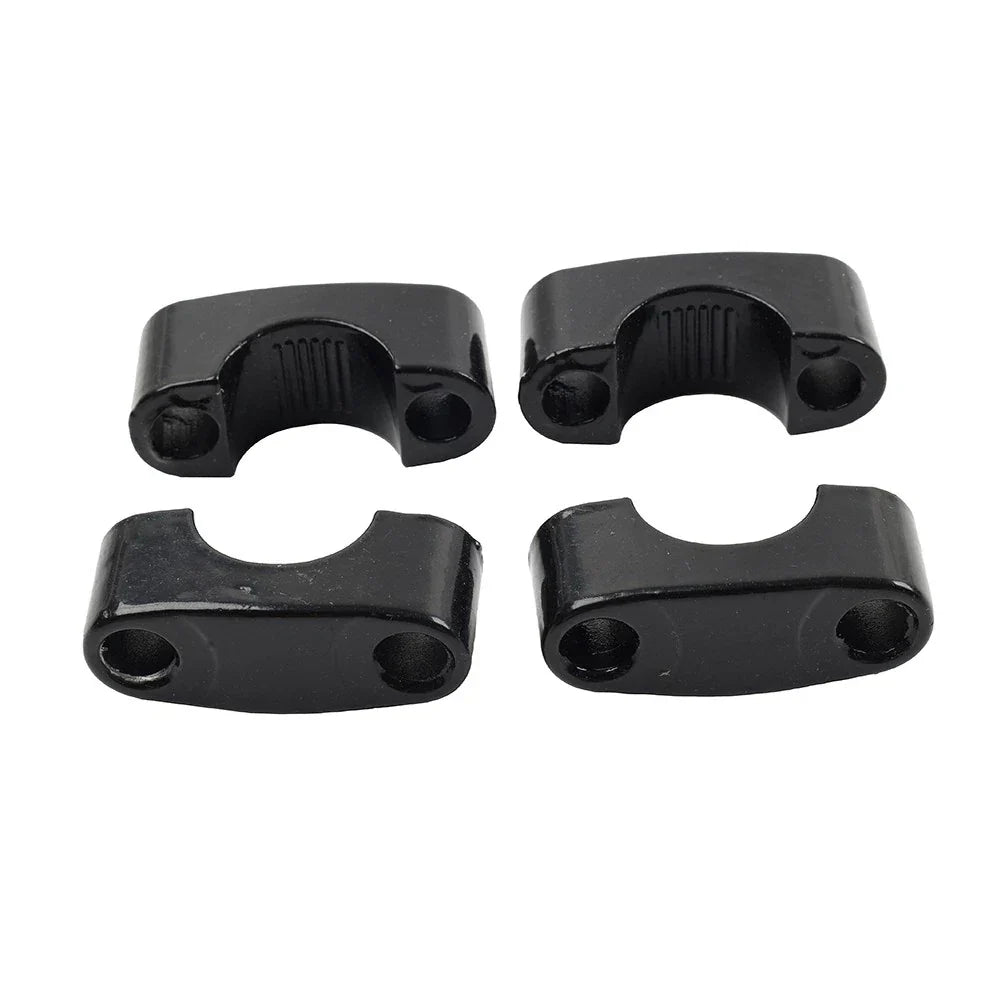 Black 22mm 7/8" Handlebar Mount Clamp Riser for Dirt Pit Bike ATV